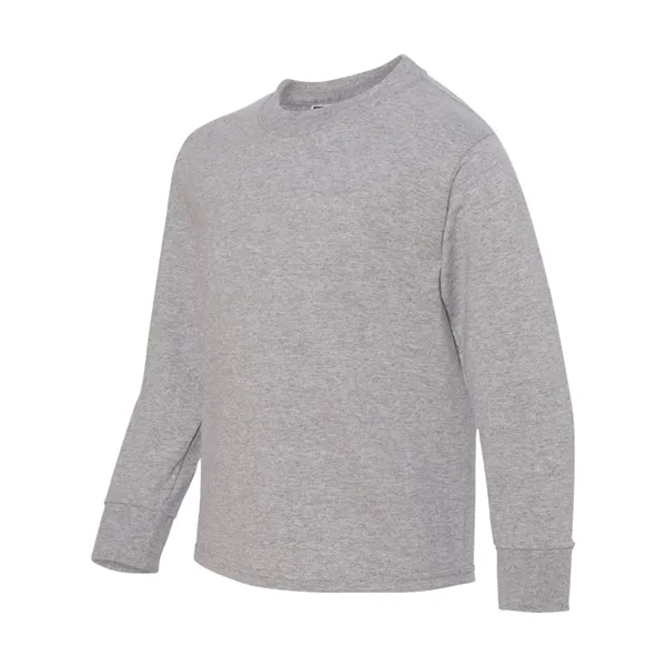 JERZEES Youth Dri-Power® Long Sleeve 50/50 T-Shirt - JERZEES Youth Dri-Power® Long Sleeve 50/50 T-Shirt - Image 2 of 27