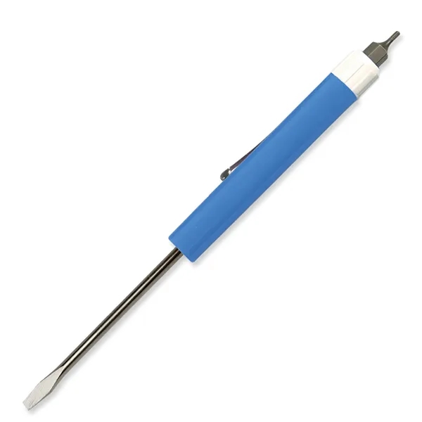 Pocket Screwdriver - Fixed 1/8" Flat Tip Blade w/Hex Bit Top - Pocket Screwdriver - Fixed 1/8" Flat Tip Blade w/Hex Bit Top - Image 3 of 25