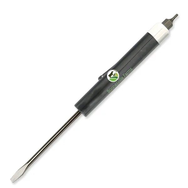 Pocket Screwdriver - Fixed 1/8" Flat Tip Blade w/Hex Bit Top - Pocket Screwdriver - Fixed 1/8" Flat Tip Blade w/Hex Bit Top - Image 7 of 25