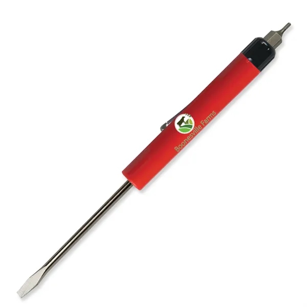 Pocket Screwdriver - Fixed 1/8" Flat Tip Blade w/Hex Bit Top - Pocket Screwdriver - Fixed 1/8" Flat Tip Blade w/Hex Bit Top - Image 15 of 25