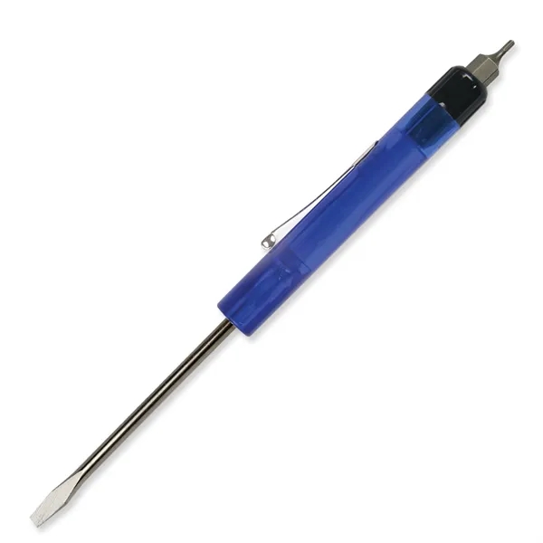 Pocket Screwdriver - Fixed 1/8" Flat Tip Blade w/Hex Bit Top - Pocket Screwdriver - Fixed 1/8" Flat Tip Blade w/Hex Bit Top - Image 16 of 25