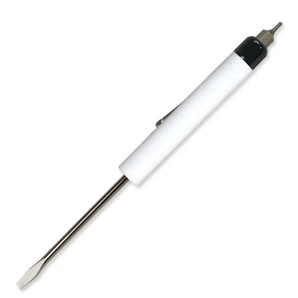Pocket Screwdriver - Fixed 1/8" Flat Tip Blade w/Hex Bit Top - Pocket Screwdriver - Fixed 1/8" Flat Tip Blade w/Hex Bit Top - Image 18 of 25