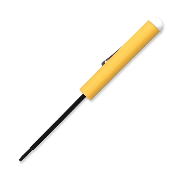 Pocket Screwdriver - Fixed 2.5mm Tech Blade w/Button Top - Pocket Screwdriver - Fixed 2.5mm Tech Blade w/Button Top - Image 11 of 23