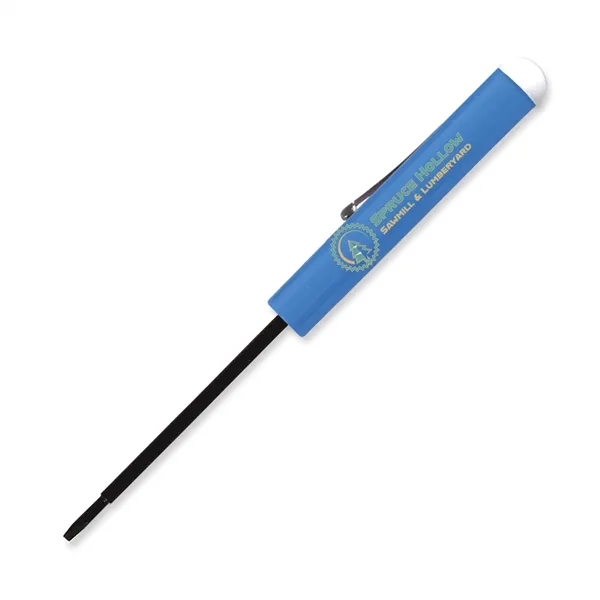 Pocket Screwdriver - Fixed 2.5mm Tech Blade w/Button Top - Pocket Screwdriver - Fixed 2.5mm Tech Blade w/Button Top - Image 13 of 23
