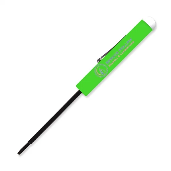 Pocket Screwdriver - Fixed 2.5mm Tech Blade w/Button Top - Pocket Screwdriver - Fixed 2.5mm Tech Blade w/Button Top - Image 14 of 23