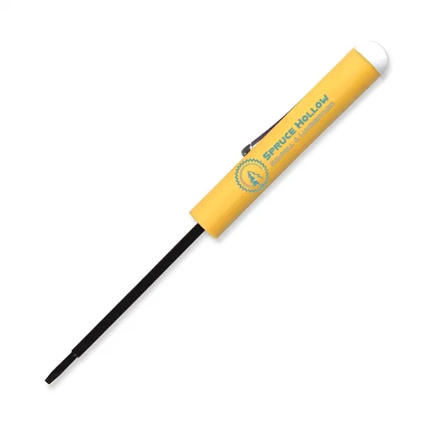 Pocket Screwdriver - Fixed 2.5mm Tech Blade w/Button Top - Pocket Screwdriver - Fixed 2.5mm Tech Blade w/Button Top - Image 21 of 23