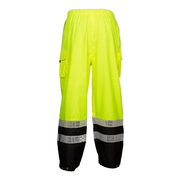 Kishigo Unisex Premium Black Series® Rainwear Pants - Kishigo Unisex Premium Black Series® Rainwear Pants - Image 2 of 4