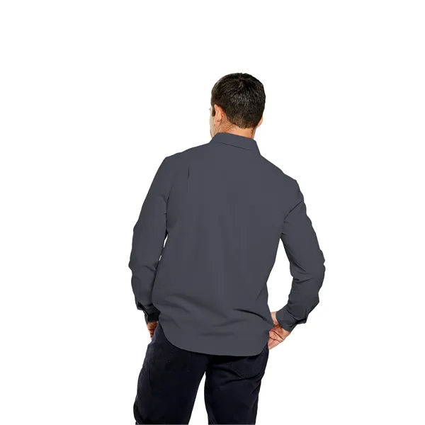 Storm Creek Men's Influencer 4-Way Stretch Solid Woven Shirt - Storm Creek Men's Influencer 4-Way Stretch Solid Woven Shirt - Image 2 of 11