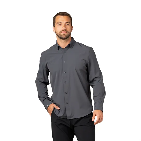 Storm Creek Men's Influencer 4-Way Stretch Solid Woven Shirt - Storm Creek Men's Influencer 4-Way Stretch Solid Woven Shirt - Image 0 of 11
