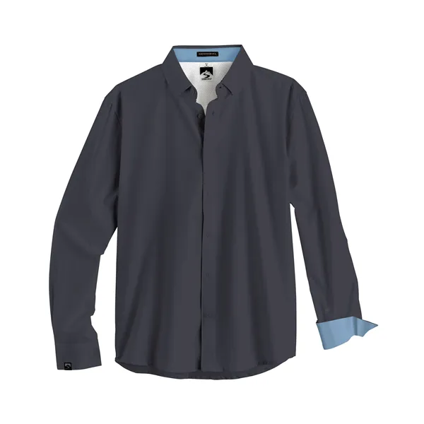 Storm Creek Men's Influencer 4-Way Stretch Solid Woven Shirt - Storm Creek Men's Influencer 4-Way Stretch Solid Woven Shirt - Image 3 of 11