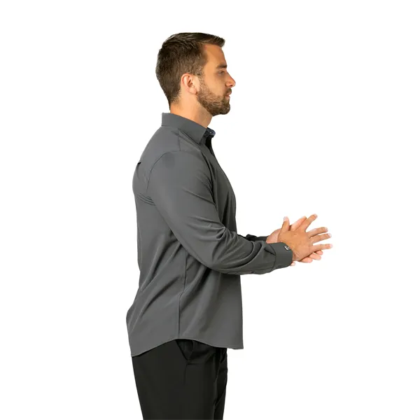 Storm Creek Men's Influencer 4-Way Stretch Solid Woven Shirt - Storm Creek Men's Influencer 4-Way Stretch Solid Woven Shirt - Image 1 of 11