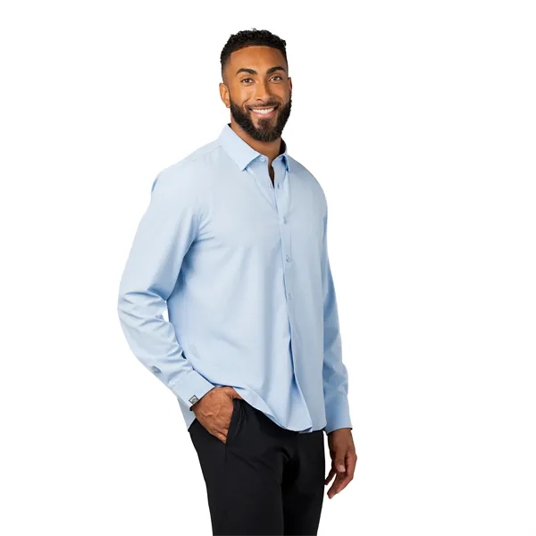 Storm Creek Men's Influencer 4-Way Stretch Solid Woven Shirt - Storm Creek Men's Influencer 4-Way Stretch Solid Woven Shirt - Image 5 of 11