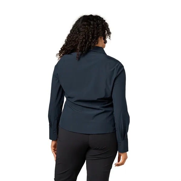Storm Creek Women's Executive 4-Way Stretch Solid Button Up - Storm Creek Women's Executive 4-Way Stretch Solid Button Up - Image 2 of 11