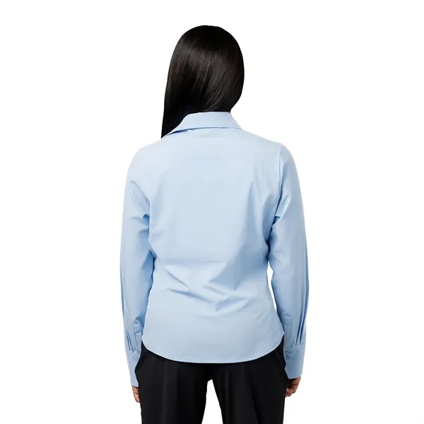Storm Creek Women's Executive 4-Way Stretch Solid Button Up - Storm Creek Women's Executive 4-Way Stretch Solid Button Up - Image 6 of 11