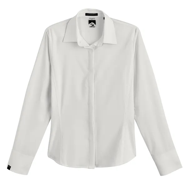 Storm Creek Women's Executive 4-Way Stretch Solid Button Up - Storm Creek Women's Executive 4-Way Stretch Solid Button Up - Image 11 of 11