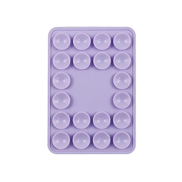 Silicone Square Phone Suction Stand Pad - Silicone Square Phone Suction Stand Pad - Image 6 of 8