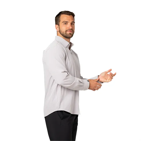 Storm Creek Men's Influencer Windowpane Woven Shirt - Storm Creek Men's Influencer Windowpane Woven Shirt - Image 5 of 7