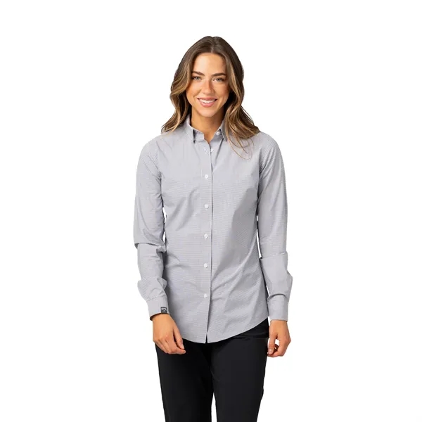 Storm Creek Women's Influencer Windowpane Woven Shirt - Storm Creek Women's Influencer Windowpane Woven Shirt - Image 4 of 7