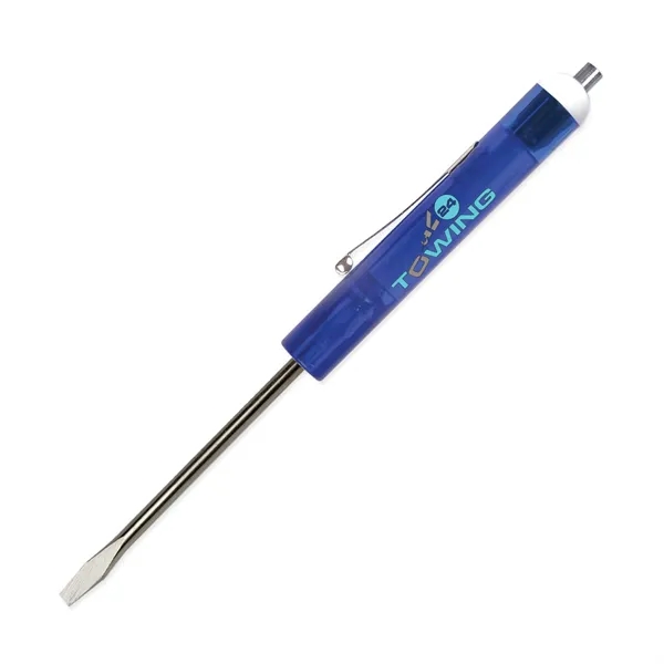 Pocket Screwdriver-Fixed 1/8" Flat Tip Blade w/Magnetic Top - Pocket Screwdriver-Fixed 1/8" Flat Tip Blade w/Magnetic Top - Image 22 of 22