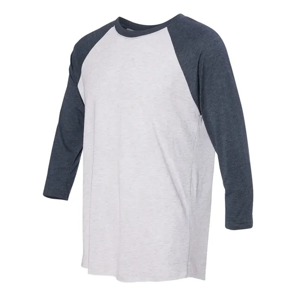 Next Level Unisex Triblend Three-Quarter Raglan T-Shirt - Next Level Unisex Triblend Three-Quarter Raglan T-Shirt - Image 8 of 47