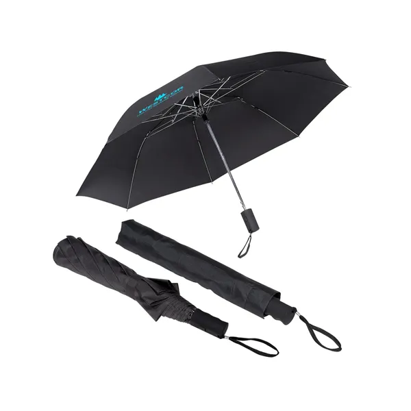 44" Arc Vented Auto Open Folding Umbrella - 44" Arc Vented Auto Open Folding Umbrella - Image 0 of 3