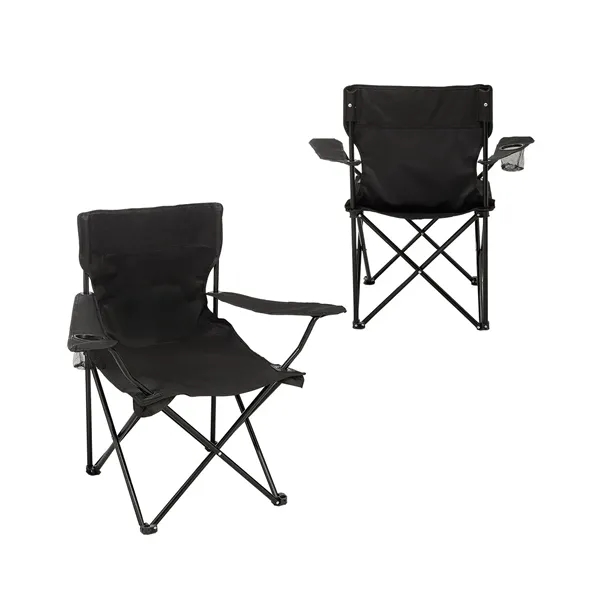 Folding Captains Camping Chair - Folding Captains Camping Chair - Image 2 of 13