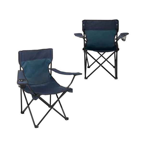 Folding Captains Camping Chair - Folding Captains Camping Chair - Image 4 of 13