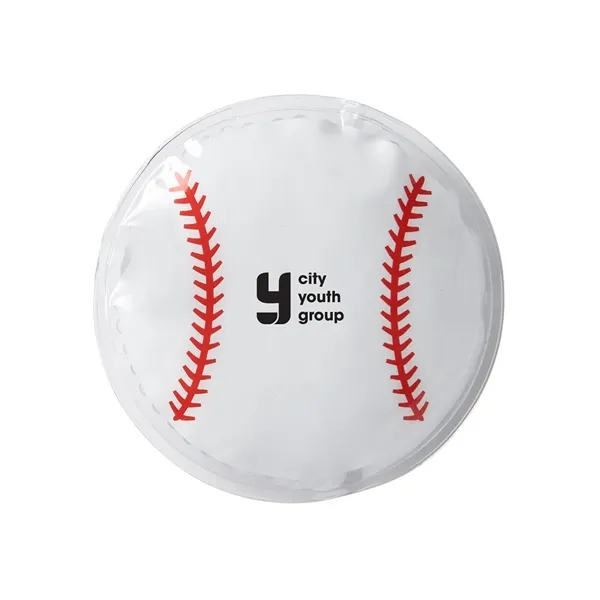 Baseball Shape Hot-Cold Gel Pack - Baseball Shape Hot-Cold Gel Pack - Image 0 of 2