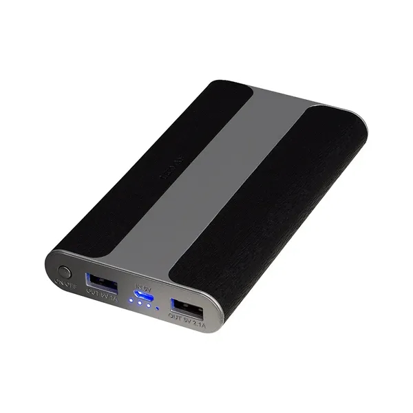 Leeman Light-Up-Your-Logo Power Bank - Leeman Light-Up-Your-Logo Power Bank - Image 1 of 3
