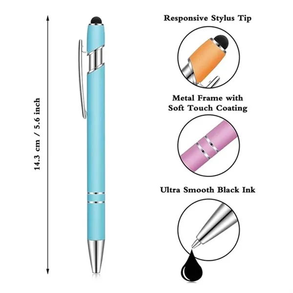 Metal Touch Screen Stylus Ballpoint Pen - Metal Touch Screen Stylus Ballpoint Pen - Image 1 of 5