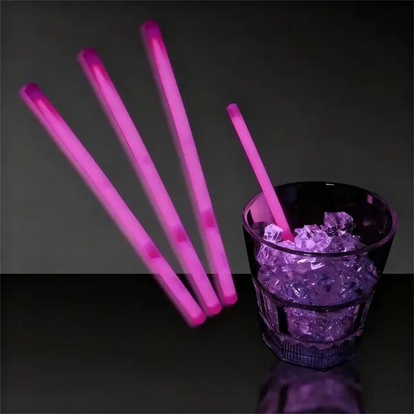 5" Single Color Glow Swizzle Stick - 5" Single Color Glow Swizzle Stick - Image 4 of 6