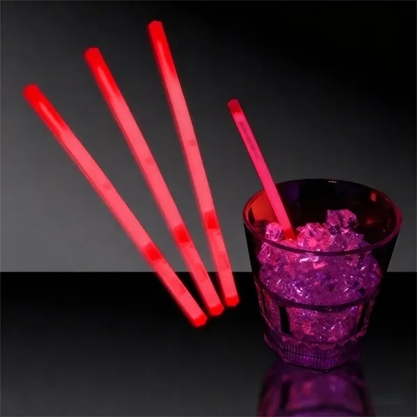 5" Single Color Glow Swizzle Stick - 5" Single Color Glow Swizzle Stick - Image 6 of 6
