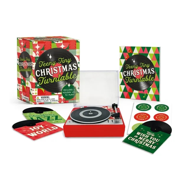 Teeny-Tiny Christmas Turntable (Includes 3 Holiday LPs to... - Teeny-Tiny Christmas Turntable (Includes 3 Holiday LPs to... - Image 0 of 0