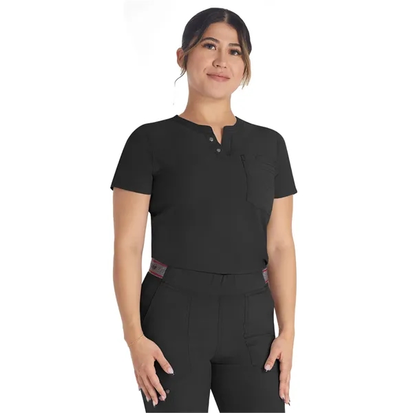 Dickies Medical - EDS NXT - Women's 1-Pocket Henley Top - Dickies Medical - EDS NXT - Women's 1-Pocket Henley Top - Image 0 of 17