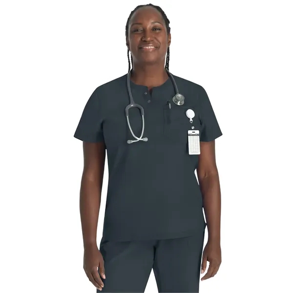 Dickies Medical - EDS NXT - Women's 1-Pocket Henley Top - Dickies Medical - EDS NXT - Women's 1-Pocket Henley Top - Image 13 of 17