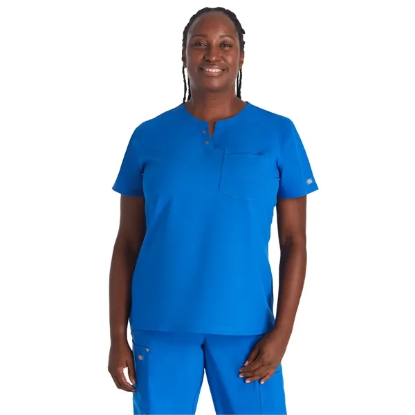 Dickies Medical - EDS NXT - Women's 1-Pocket Henley Top - Dickies Medical - EDS NXT - Women's 1-Pocket Henley Top - Image 15 of 17