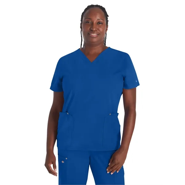 Dickies Medical - EDS NXT - Women's 4-Pocket V-Neck Top - Dickies Medical - EDS NXT - Women's 4-Pocket V-Neck Top - Image 18 of 41