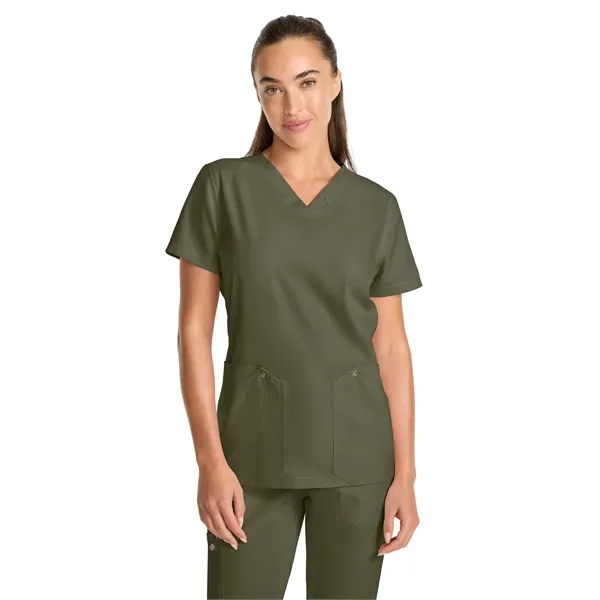 Dickies Medical - EDS NXT - Women's 4-Pocket V-Neck Top - Dickies Medical - EDS NXT - Women's 4-Pocket V-Neck Top - Image 23 of 41