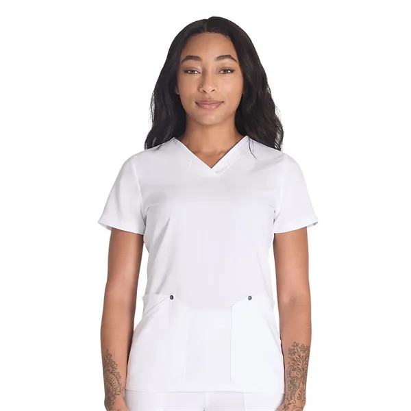 Dickies Medical - EDS NXT - Women's 4-Pocket V-Neck Top - Dickies Medical - EDS NXT - Women's 4-Pocket V-Neck Top - Image 34 of 41