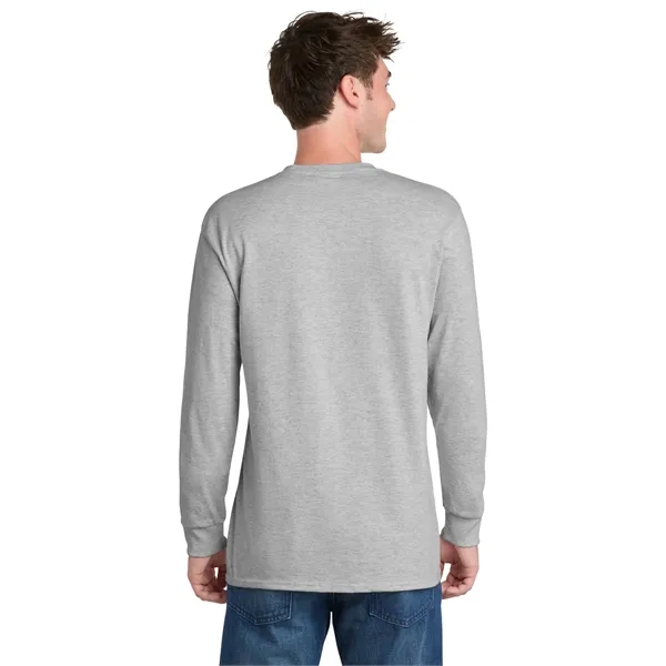 Port & Co Long Sleeve Essential Tee. - Port & Co Long Sleeve Essential Tee. - Image 8 of 126
