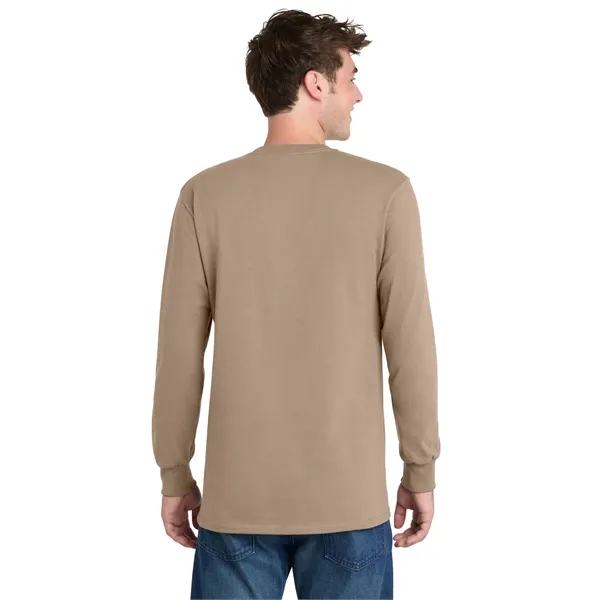 Port & Co Long Sleeve Essential Tee. - Port & Co Long Sleeve Essential Tee. - Image 67 of 126