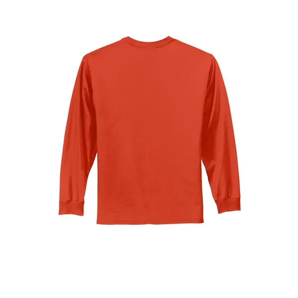 Port & Co Long Sleeve Essential Tee. - Port & Co Long Sleeve Essential Tee. - Image 78 of 126