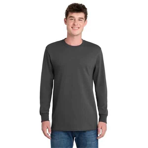 Port & Co Long Sleeve Essential Tee. - Port & Co Long Sleeve Essential Tee. - Image 79 of 126