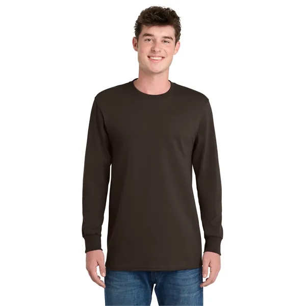 Port & Co Long Sleeve Essential Tee. - Port & Co Long Sleeve Essential Tee. - Image 89 of 126