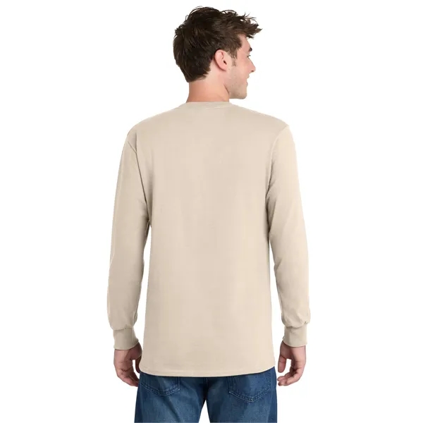 Port & Co Long Sleeve Essential Tee. - Port & Co Long Sleeve Essential Tee. - Image 111 of 126