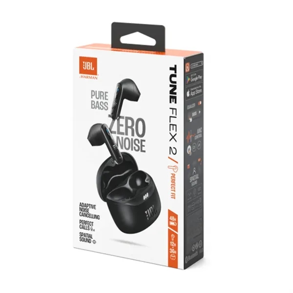 JBL® Tune Flex 2 Noise Cancelling True Wireless Earbuds - JBL® Tune Flex 2 Noise Cancelling True Wireless Earbuds - Image 12 of 13