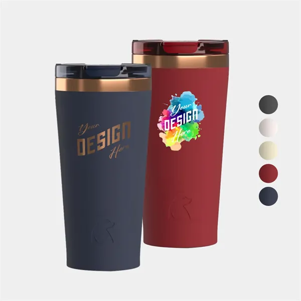 18 oz RTIC® Stainless Ceramic Lined Happy Hour Pint Tumbler - 18 oz RTIC® Stainless Ceramic Lined Happy Hour Pint Tumbler - Image 0 of 14