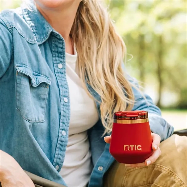 RTIC® Ceramic Lined 8 oz Happy Hour Lowball Tumbler - RTIC® Ceramic Lined 8 oz Happy Hour Lowball Tumbler - Image 7 of 14