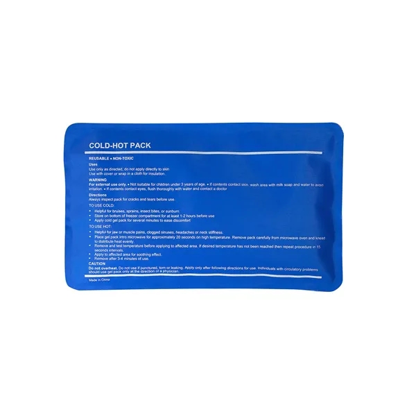 Nylon Covered Gel Hot-Cold Pack - Nylon Covered Gel Hot-Cold Pack - Image 3 of 5