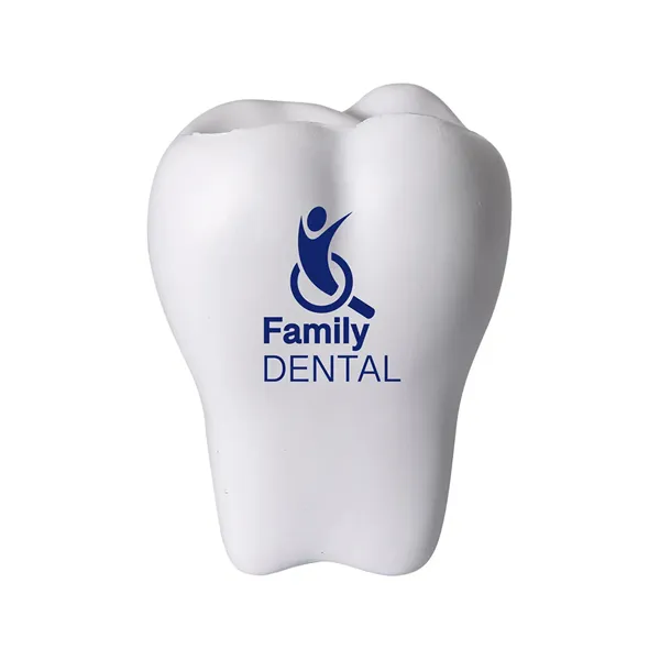 Dental Tooth Shape Stress Ball - Dental Tooth Shape Stress Ball - Image 0 of 2
